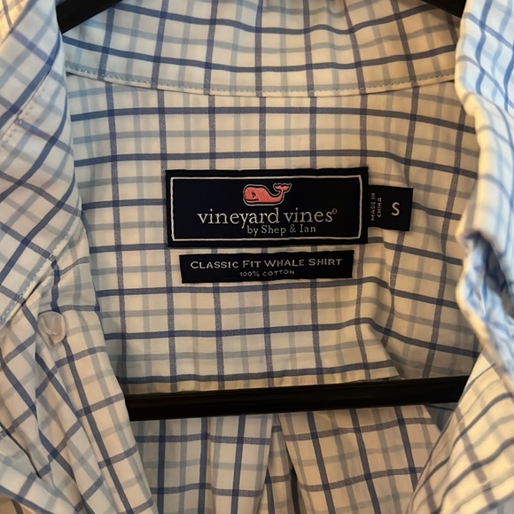 Vineyard Vines Classic Fit Whale Shirt 100% Cotton - S - Picture 3 of 4